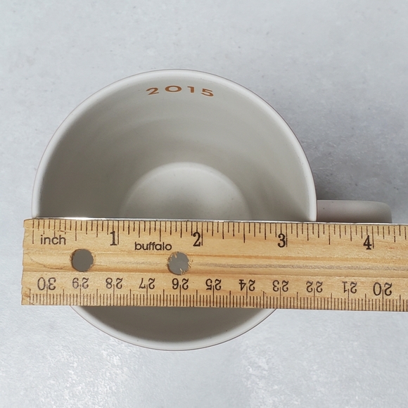 Starbucks 2015 Red Ombre Holiday Mug Cup 16 Fl Oz - Picture 9 of 9